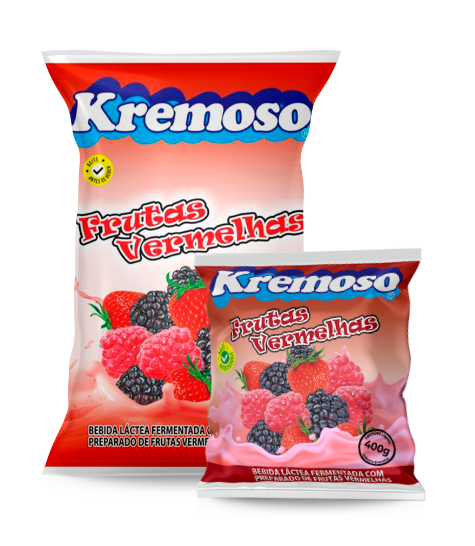Bebida Láctea Frutas Vermelhas Kremoso