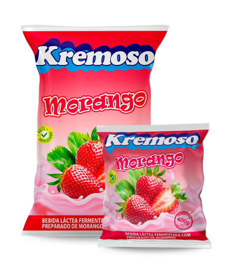 Bebida Láctea Morango Kremoso