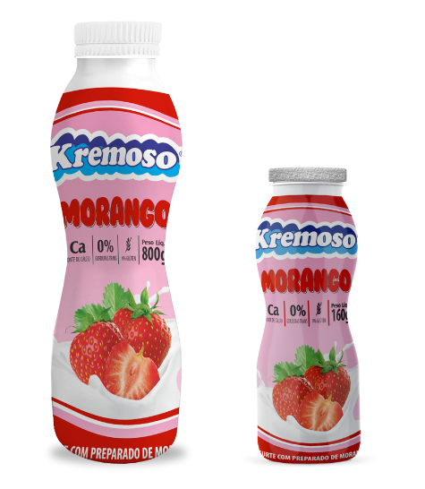 Iogurte Morango Kremoso