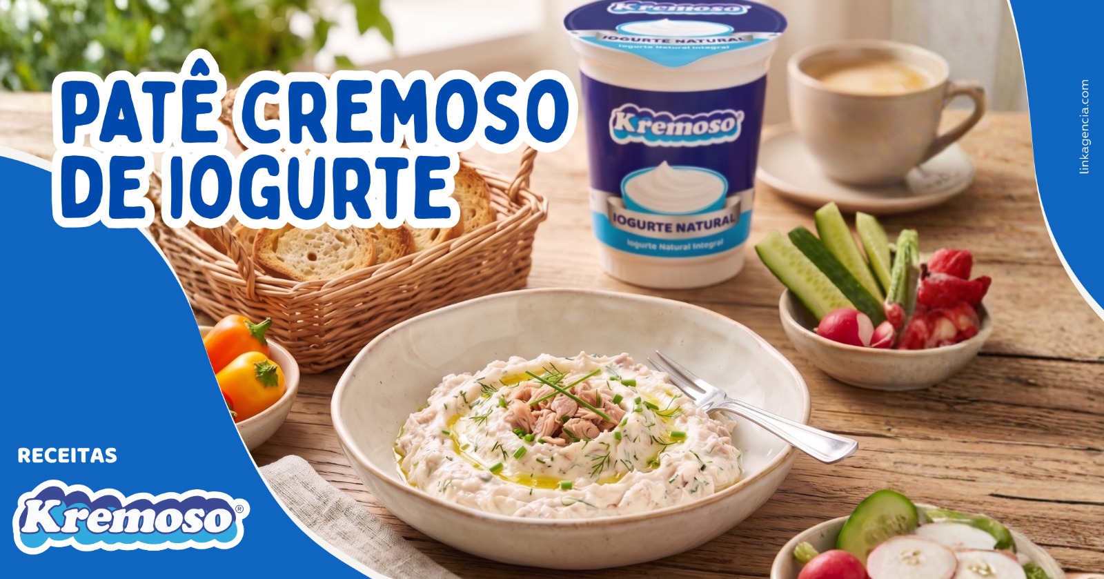 Patê de Iogurte Kremoso